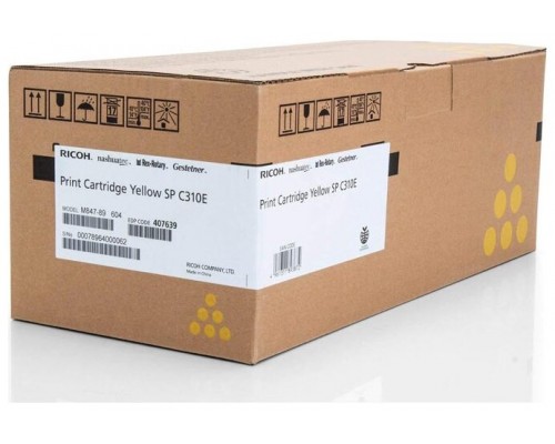 RICOH SPC 310/311/312/231SF/232SF/242DN/320DN/340DN/342DN  Toner Amarillo 2500